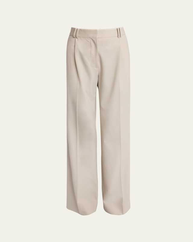 Savannah Wool Gabardine Suiting Pants
